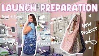 Creating New Products For The Shop ✨ Sewing Vlog 🌷 Making Quilted Bags \u0026 Tote Bags 🎀