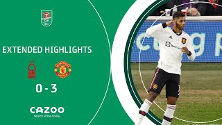 EXTENDED HIGHLIGHTS | Manchester United in control after comfortable first leg Nottingham Forest win