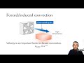 lesson 5.1 forced convection