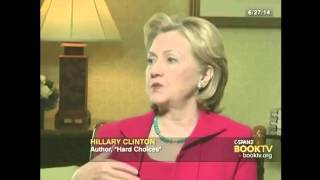 Hillary Clinton on C-SPAN's BookTV