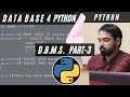 #20 Data Base using Python | SQLite in Python tutorial #python