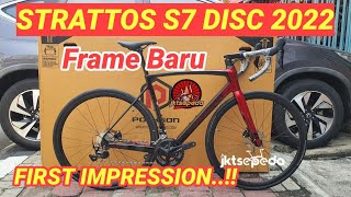 Roadbike Polygon Strattos S7 Disc 2022 | UPDATE FRAME INNER CABLE