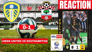 Leeds United vs Southampton 0-1 Live EFL Championship Final Football Match Score