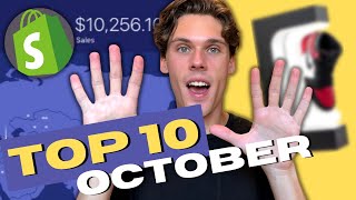 Top 10 Winning Shopify Dropshipping Products For October 2021 [BFCM] [Sell These Now!]