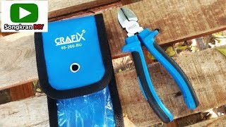 คีมตัดปากเฉียง  CRAFIX ประมูลจากชิลินโด้ / รีวิว  CRAFIX คีมตัดปากเฉียง Chilindo