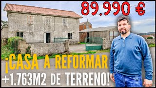 HOUSE to RENOVATE with LAND and A LOT OF POTENTIAL in Montemaior (A Laracha-A Coruña)!