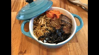 Korea food recipe : Make cheap and easy Bibimbap !