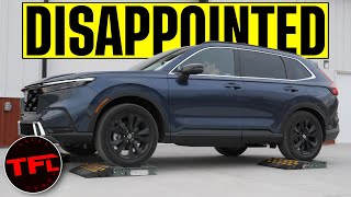 The New 2023 Honda CR-V Hybrid Did NOT Perform as Expected on the TFLslip Test!