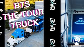 Behind The Scenes Tour of The TaylorMade Tour Truck | TrottieGolf