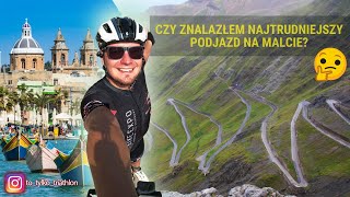 Czy znalazłem najtrudniejszy podjazd na Malcie? #4 To Tylko Triathlon- Malta rowerem.