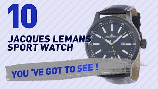 Jacques Lemans Sport Watch For Men // New \u0026 Popular 2017