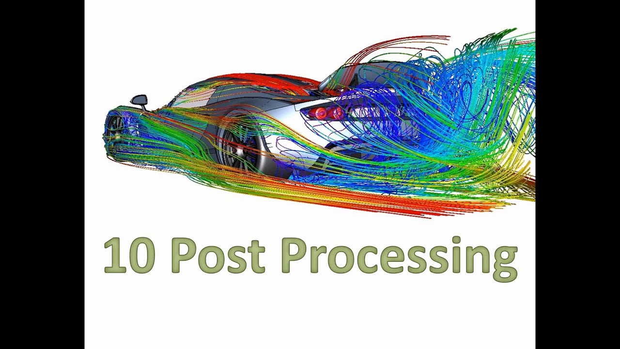 10 Post Processing Ansys Fluent Beginner Tutorial Cfd Youtube