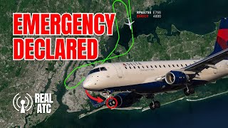 EMERGENCY DECLARED over New York: Gear Issue leads to Low Fuel Concern at LaGuardia