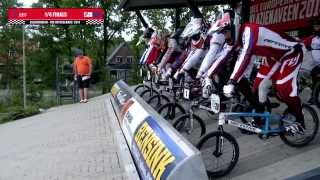 UEC BMX European League Netherlands June 1 2014 Quarter Finals Junior/Elite