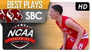 Robert Bolick drains the full-court heave to beat the buzzer! | SBC | Best Plays | NCAA 93 MB