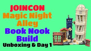 Joincon Magic Night Alley Book Nook Build-Unboxing \u0026 Day 1