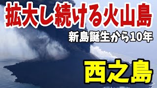 【ゆっくり解説】拡大する島:西之島、新島誕生から10年、その生態系は？