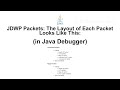 JDWP Packets: The Layout of Each Packet Looks Like This: (in Java Debugger)