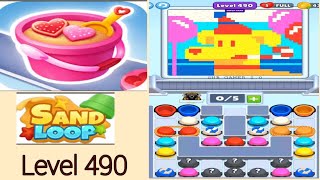 🏖️ Sand loop super hard level 490 solution and walkthrough for gameplay