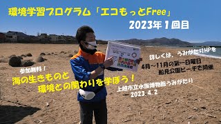 【高画質】うみがたり環境学習プログラム2023年第１回・上越市水族館うみがたり（2023.4.2）