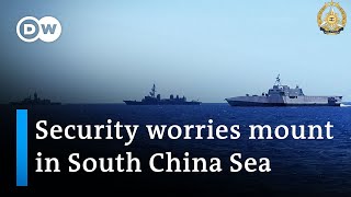 US and allies hold joint drills in South China Sea | DW News