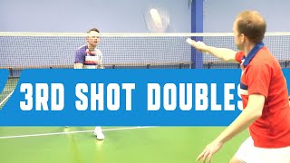 Badminton 3rd shot - Win the service situation