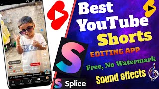 Best YouTube Shorts Editing App | How to edit YouTube shorts telugu | Splice video editor tutorial