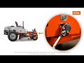 how to level the deck stihl rz 100 series stihl tutorial