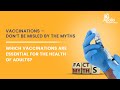 Apollo Hospitals | Which vaccinations are essential for the health of adults? | Dr Prashanth S Urs