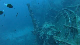 日本最大級の沈没船ダイビング　沖縄　古宇利島 USSエモンズ　ダイビング