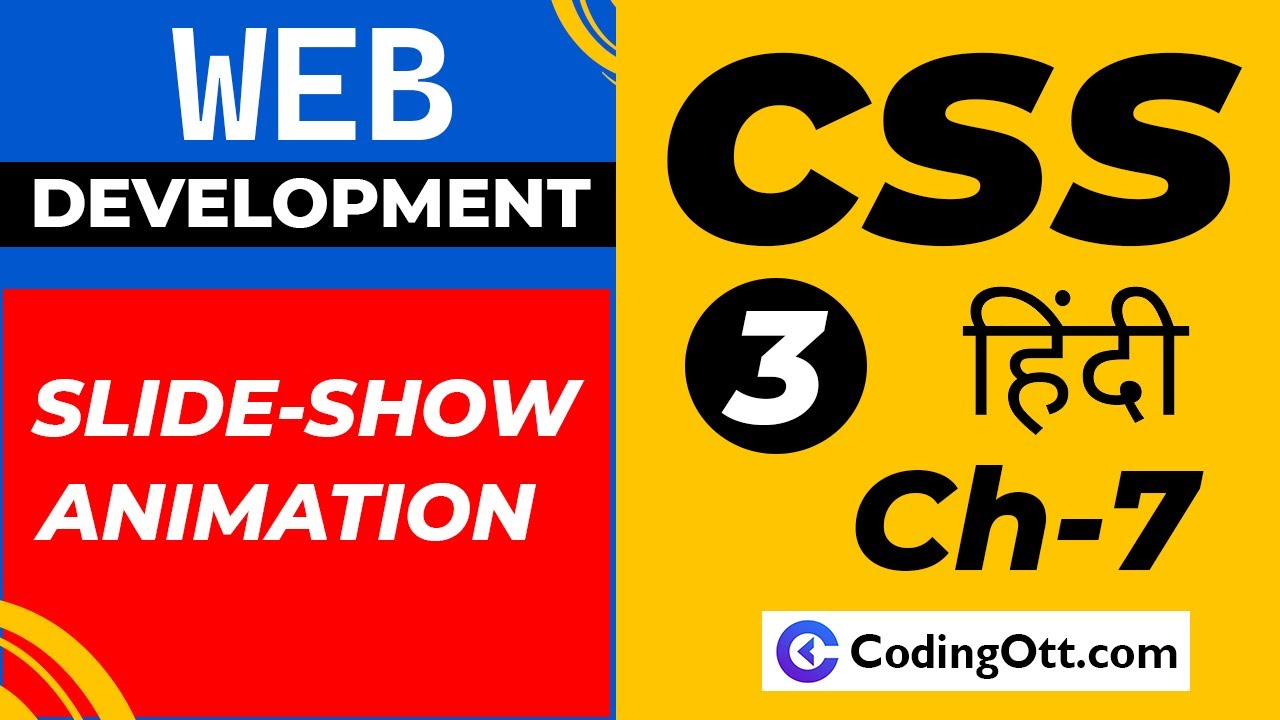 #7 CSS 3 Slideshow Animation | CSS 3 Tutorial For Beginners | Web ...