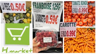 H. MARKET🍅🌟FRUITS & LÉGUMES PAS CHÈRE 04.11.21 #HMARKET #discount #fruits #legumes #promo #promotion