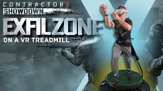 Jumping back into EXFILZONE - On a VR Treadmill!