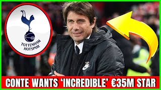 🐓💥TOTTENHAM HOTSPUR from Antonio Conte, who an 'incredible' €35m star signed 'as early as January'