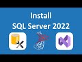Install SQL Server 2022 and SSMS | Connect to SQL Server using Visual Studio and SSMS | Windows 11