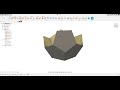 【立体設計通信15】autodesk fusion 正12面体を作る create a regular dodecahedron.