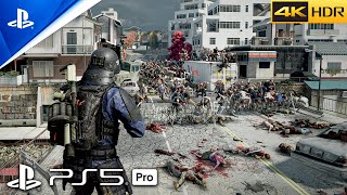 World War Z (PS5 PRO) TOKYO ZOMBIE OUTBREAK | High Graphics IMMERSIVE Gameplay [4K 60FPS HDR]