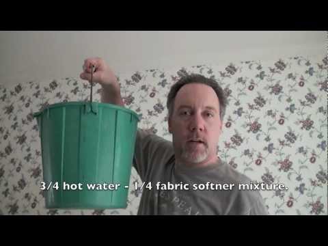 HOW TO REMOVE WALL PAPER EASILY and QUICKLY...THE FUN WAY. HOW TO REMOVE WALL PAPER EASILY and QUICKLY...THE FUN WAY.