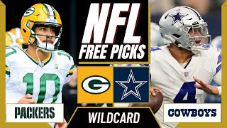 PACKERS vs. COWBOYS NFL Picks and Predictions (Super Wild Card Weekend) | NFL Free  Picks Today