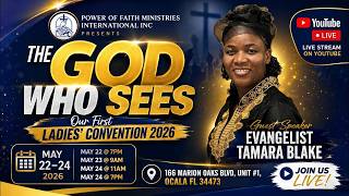 PFM Ocala First Ladies Convention| Friday Night May 22nd, 2026 | Evangelist Tamara Blake