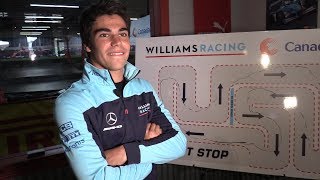 F1 driver Lance Stroll returns to Montreal, goes go-karting