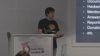 DConf 2019: How to Become a D Contributor -- Sebastian Wilzbach