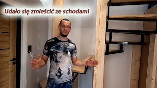 Najtrudniejszy element budowy domku 35m2. Jak zrobiłem schody na górę?