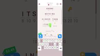 cryptogram: word logic puzzles (code 1492) level 26