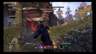 ESO pvp - Magika nightblade fight at Bleaker