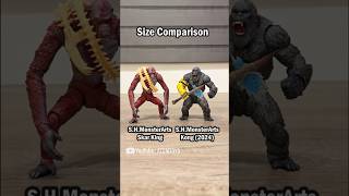 Skar King \u0026 Kong Size Comparison 刀疤王\u0026金剛尺寸比較 #shorts