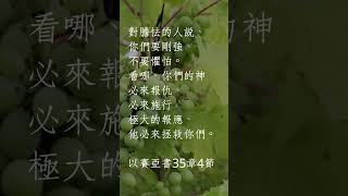 上帝的公義與審判--以賽亞書35章4節