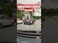 Viral!! kemalangan Motosikal Tak Sempat Elak Kereta tiba2 Brek#kuchingsarawak #automobile