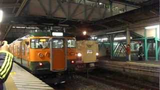 H24/12/29 583系秋田車9081M臨時寝台特急あけぼの81号高崎駅到着