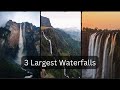 The 3 LARGEST Waterfalls in the World: Nature's Power Unleashed!